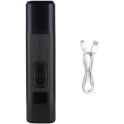 Coupe-ongles électrique pour chiens, lime électrique rechargeable avec lumière LED, silencieux, pour le toilettage des pattes de chat, noir. (1/5)