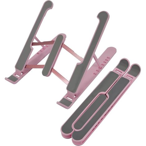 Laptopständer für den Schreibtisch – verstellbare Laptoperhöhung – faltbarer und tragbarer Laptophalter – belüfteter und gekühlter Notebookhalter – 10–15,6 Zoll (1/3)