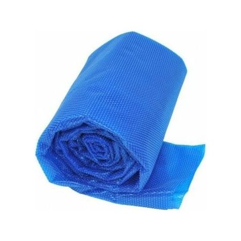 Housse à bulles isolante pour piscine rectangulaire – Épaisseur 400 µm, réduction des pertes thermiques jusqu’à 70 %, résistante aux UV, dimensions : 3,78 m x 1,86 m (1/2)