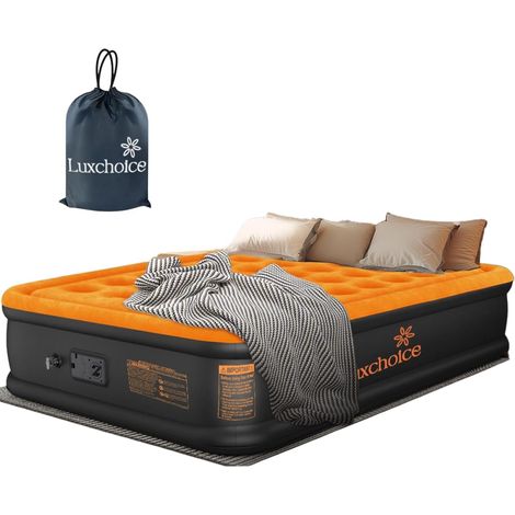 Double Inflatable Mattress with Built-in Pump 250kg Max (1/5)