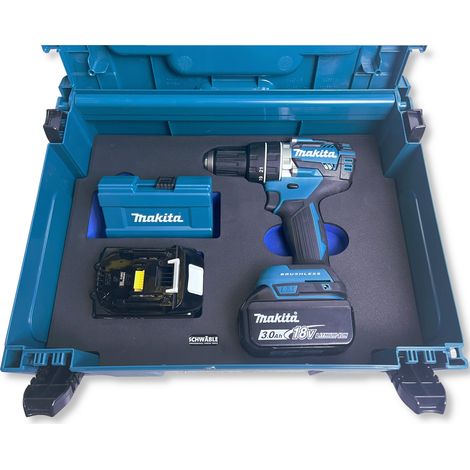 SCHWÄBLE® Schaumeinlage Schaumstoffeinlage für Makita Schlagbohrschrauber DHP484 (1/5)