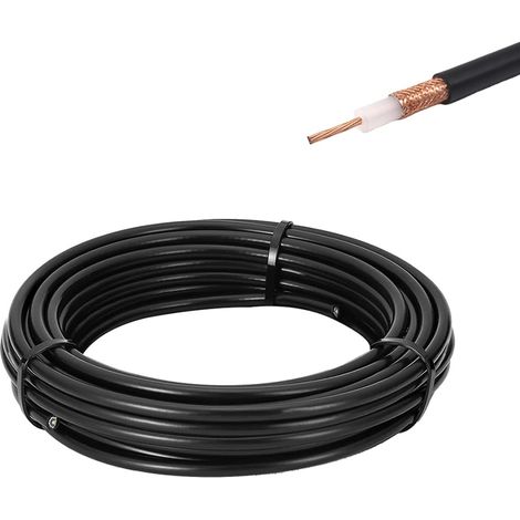 Câble Coaxial RF RG58 32.8FT/10M (1/3)