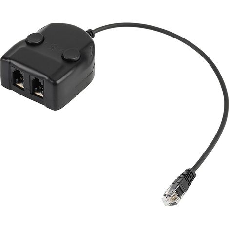 Casque téléphonique Crystal Headset avec boîtier de formation, adaptateur répartiteur, contrôle du volume, son intelligent et fermé (1/3)