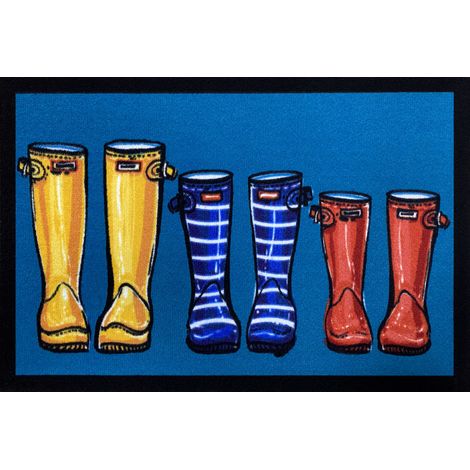 FAMILY BOOTS TURQUOISE 40X60 8 PIECES PAR CARTON VICA 100030-755