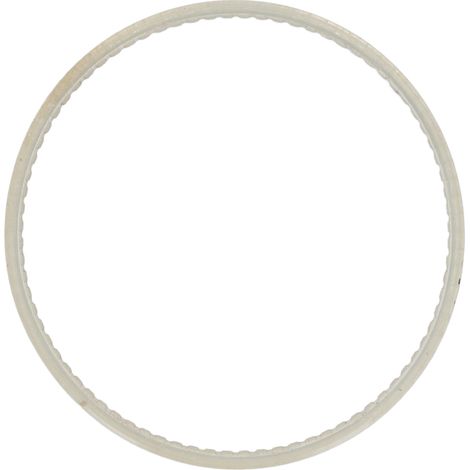 Courroie de remplacement pour moteur de scie à ruban, transmission pour le travail du bois, compatible avec les tours et perceuses, système d'emballage, 25 cm (10 pouces), beige (1/5)