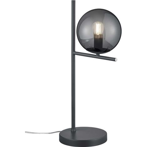 Lampe design, Lampe de table Pure Gris en Metal, TRIO (1/4)