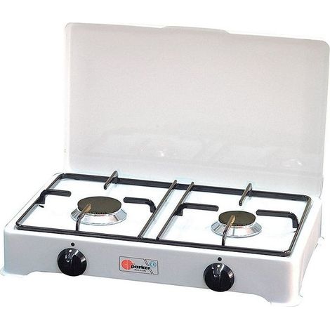 Fornello a gas 2 fuochi Metano / Gpl Valvolato 2002GPS Gpl