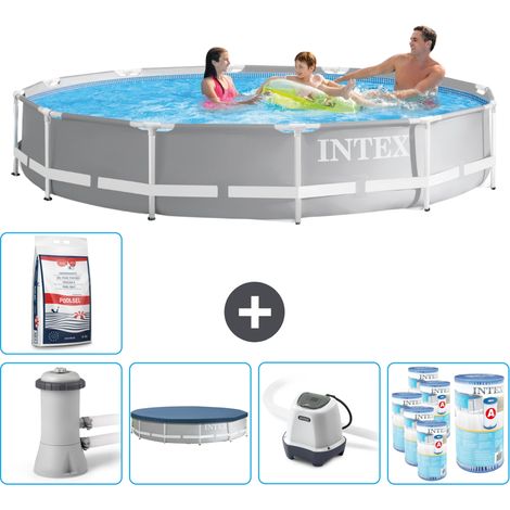 Prism Frame Pool Rund - 366x76 cm - 6-teilig SCB55 (1/5)
