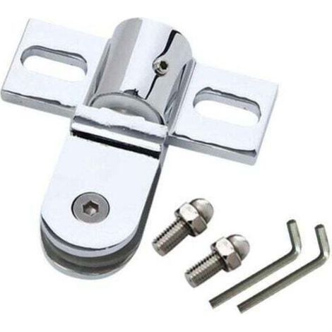 Charnière pivot de porte de douche en verre (1/5)