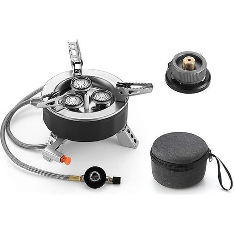 Monoblock-Gaskocher mit Kassette und CB-Tank für Camping. (1/5)