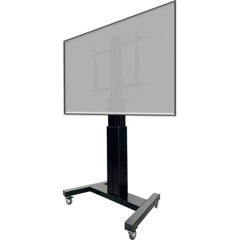 ITB Trolley E500 Maxi (100", 150kg), Soporte de TV, Negro