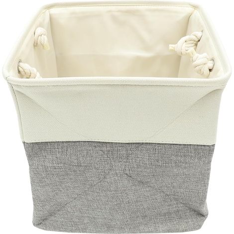 panier à linge portable et pliable avec couvercle en tissu (1/5)