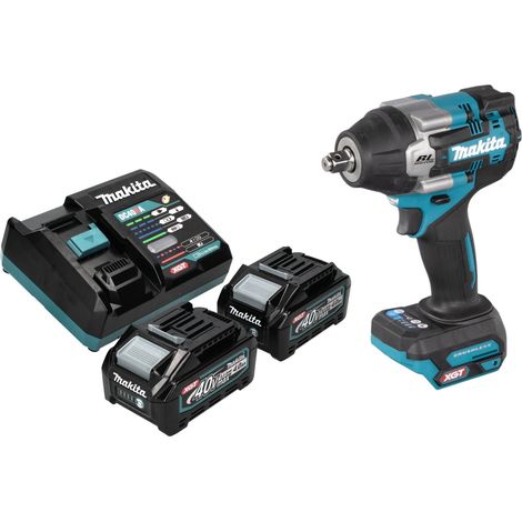Makita TW 007 GM201 Avvitatore a impulsi a batteria 40 V max. 760 Nm 1/2'' brushless + 2x batteria ricaricabile 4,0 Ah + caricabatterie (1/5)