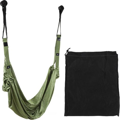 Sangle de Yoga Multifonction pour Étirements Porte, Ceinture d'Assistance pour le Dos et Jambes (1/5)