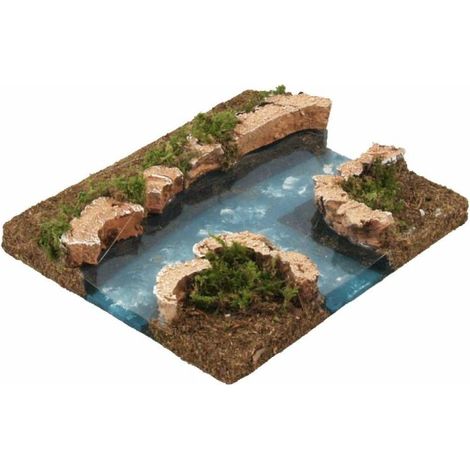 AFFLUENTE FIUME COMPONIBILE 17X15X4CM