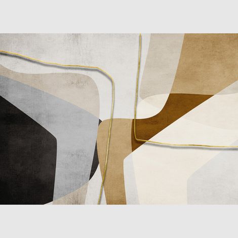 Papier peint intissé - Structures chaotiques - 375x270 cm (1/5)