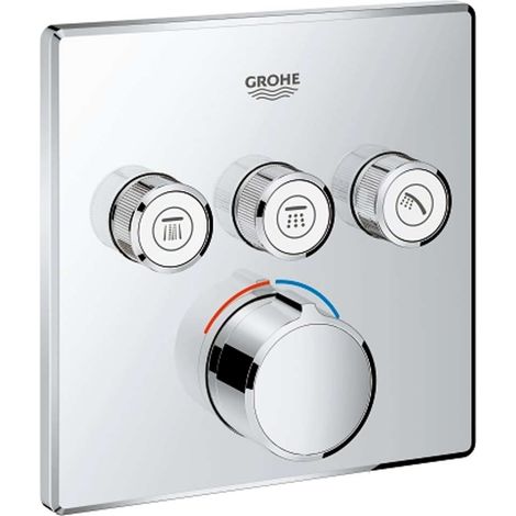 Grohe SmartControl - Miscelatore ad incasso a 3 vie, cromato 29149000 (1/5)