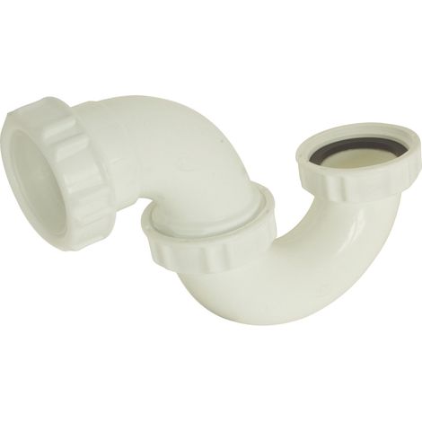Siphon de lavabo ou de bidet forme S - Evacuation Ø32 (1/2)