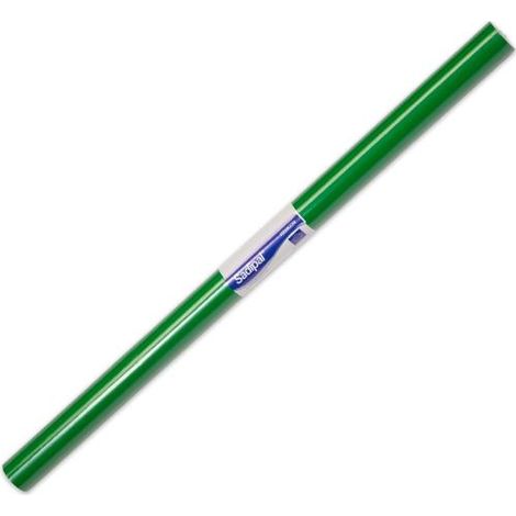 Papel charol rollo verde -25 hojas de 50x65 cm