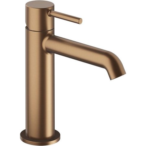 Mitigeur Lavabo avec vidage up&down laiton Phi Or Rose Brossé PVD - CRISTINA ONDYNA PH22034P