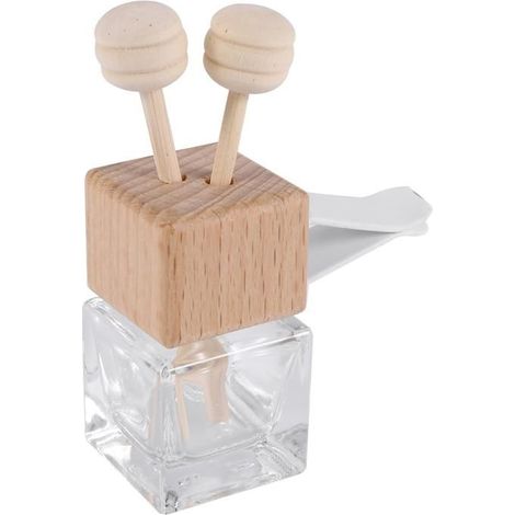 10PièCes SéRies Clip de Ventilation de Parfum de Voiture Sortie D'Air Automatique Bouteille de Parfum Supprimer L'Odeur Diffuseur (1/4)