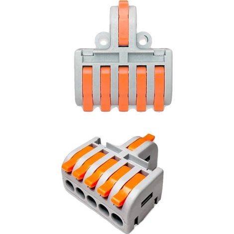 Conector de cable, bloque de terminales de crimpado enchufable, compatibilidad versátil, DF-15, 10PCS-b (1/2)