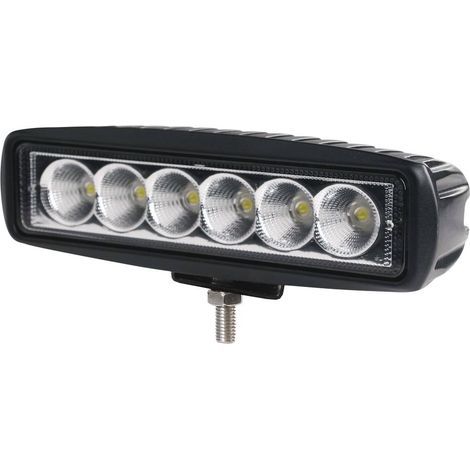 Arbeitsscheinwerfer mit langer Reichweite 6 LEDs 18w SCHRADER - 17044