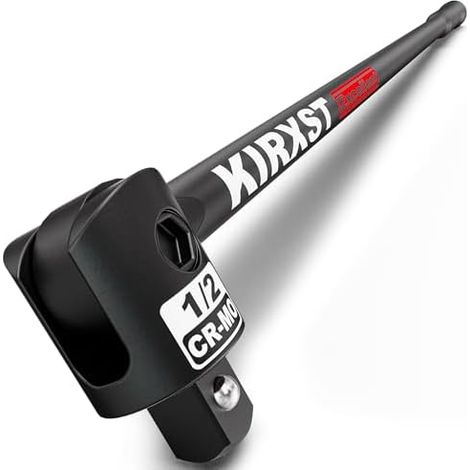 Poignée Articulée 1/2", Barre de Force 600 mm, Clé avec Tête Flexible, Manche pour Réparations Automobiles et Bricolage - 1/2" 600mm (1/5)