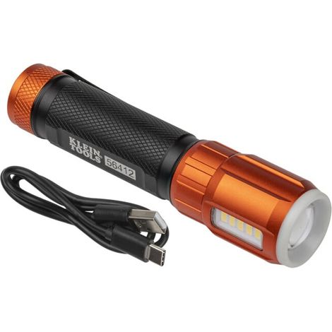 Klein Tools Lampe LED rechargeable avec lumière de travail (1/5)