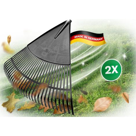 2x Novatool Gartenpflege-Sets Robuster Laubrechen