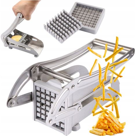 Trancheuse à frites, machine à pommes de terre, grandes pattes, solide