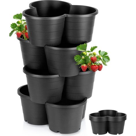 Pot de fleurs en cascade 4 etages (1/5)