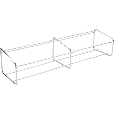 VOGUE, supporto metallico, 150 x 680 x 160 mm in acciaio inossidabile, griglia di cottura
