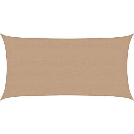 Maison Exclusive - Sonnensegel 160 g/m² Taupe 4x7 m HDPE
