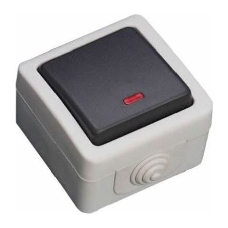 Interrupteur avec IP44 étanche GSC 1200866