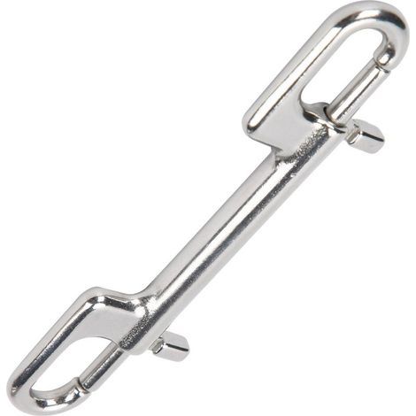 Mousqueton - Acier Inoxydable - Double Oeillet - Pour Plongée Et Accrochage Sécurisé - 1 Pièce (1/5)