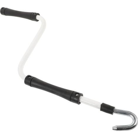 53cm hand crank, outdoor/indoor roller blind (crank-operated/wireless system) 53cm (1/5)