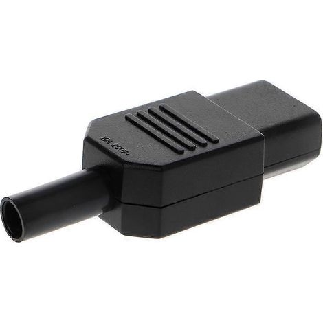 Connecteur d'alimentation réarmable IEC 320 C13 femelle, prise 3 broches, 10 A / 250 V (1/4)