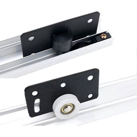 Kit de 4 roulettes en nylon pour portes coulissantes — 30 mm — Quincaillerie et accessoires pour armoires robustes