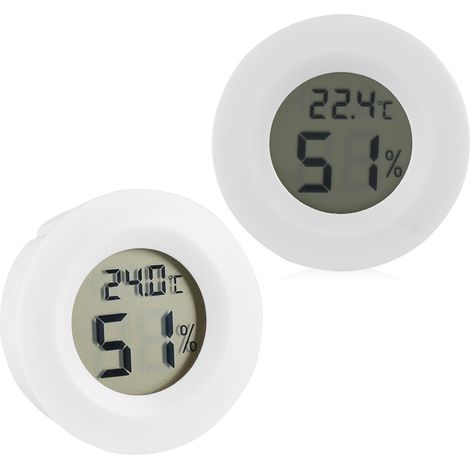 Thermomètre-hygromètre numérique LCD pour reptiles et animaux de compagnie (1/5)