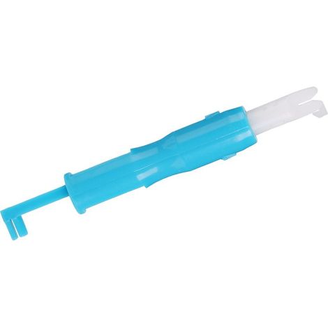 Enfile-aiguille multifonctionnel automatique pour machine à coudre (bleu) (1/5)