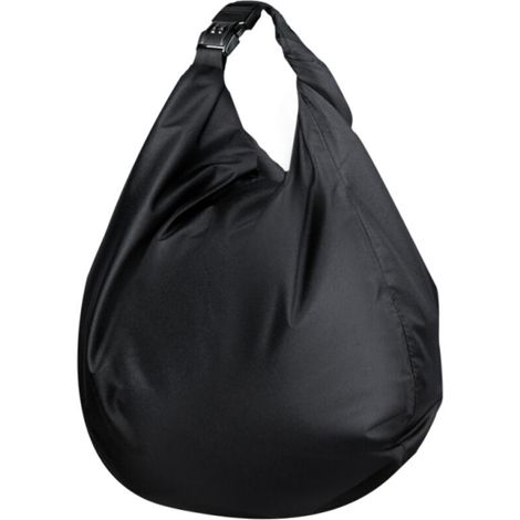 Sacoche pour casque de moto, pliable et imperméable, en tissu Oxford, avec cadenas à combinaison, grande capacité (30 L), noir. (1/5)