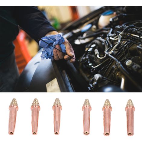 Ensemble de six buses de découpe à flamme isobare pour machine à fendre le propane, ensemble de buses G03 4+5+6+7+8+9 (1/5)