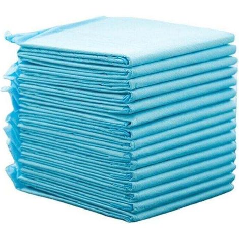 Pack of 50 dog training mats, 45x60cm, disposable training mats for puppies, highly absorbent and odor resistant. (1/4)