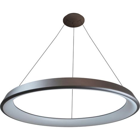 Lizer Pendelleuchte LED 72W braun