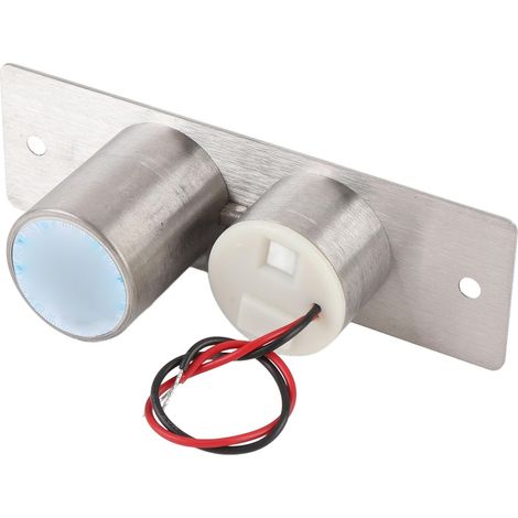 Mini Serrure Pêne électrique, Boulon Mortaise à Verrouillage Magnétique Anti-casse Acier Inoxydable, avec Boulon 12 Mm Diamètre S'étendant sur 15 Mm, pour Verre, Bois, Métal (1/5)