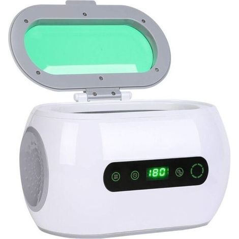 Nettoyeur à Ultrasons Professionnel 600ml, Appareil de Nettoyage pour Lunettes, Montres, Bijoux, Prothèses Dentaires, Ustensiles (1/5)