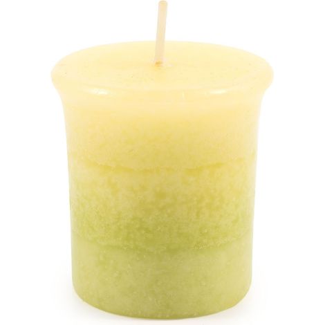 Bougie votive parfumée à la citronnelle 55 g  Bougie votive en marbre Durée de combustion env. 17 heures – Hauteur 5 cm Ø 4 cm