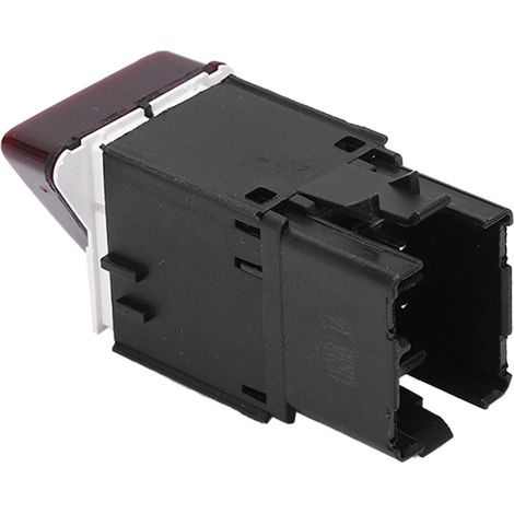 Dunkelroter Notfall-Blinkknopf 1K0953509A, Ersatzteil für den Innenraum des RABBIT MK5 (1/5)