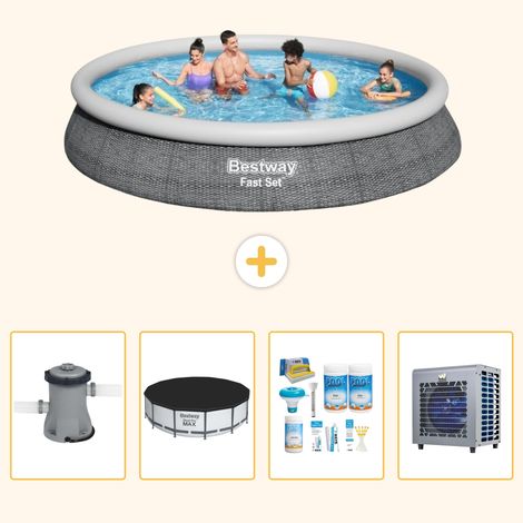 Bestway Bestway Fast Set Ronde - 457x84 cm - 5-pièces S264 (1/5)